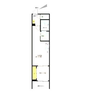 サンメイプル上新庄の間取り図