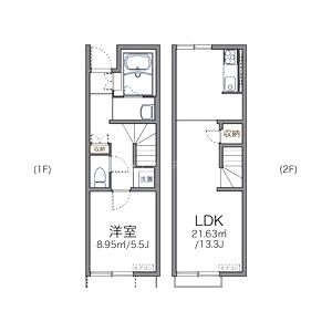 レオネクスト平井の間取り図