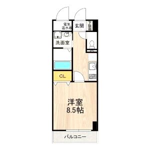 クリザンテェーモの間取り図