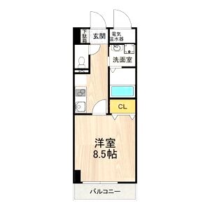 クリザンテェーモの間取り図