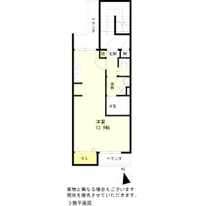 フェリオ野田の間取り図