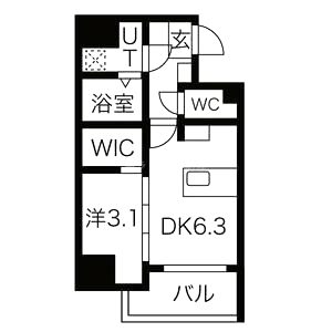 M.Granz池田の間取り図
