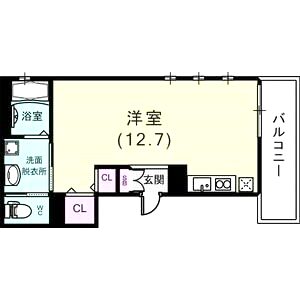 スリージェ住吉本町IIの間取り図