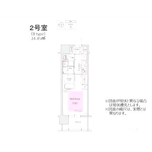 アーバネックス北堀江IIの間取り図