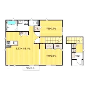 Alegriaの間取り図