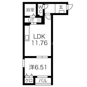 Modernism Eastの間取り図