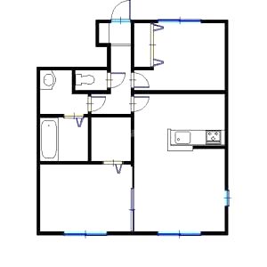 シャトレーIIの間取り図