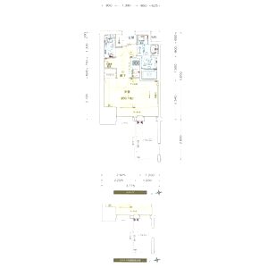 プレサンス上町台クレストの間取り図