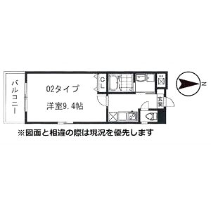 ツインシス御池の間取り図