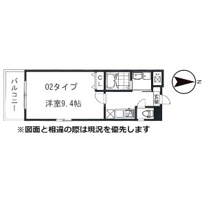 ツインシス御池の間取り図