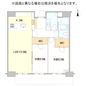 グランメゾン新梅田タワー THE CLUB RESIDENCEの間取り図