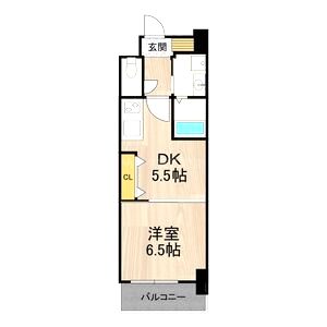 フロンティアタワー九条IIの間取り図
