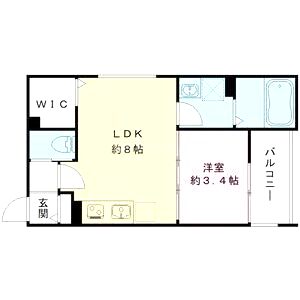 REGIES塚口南Iの間取り図