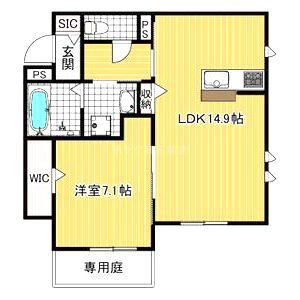 Lumiere 渚 southの間取り図
