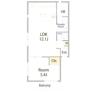 KARIN明石南の間取り図
