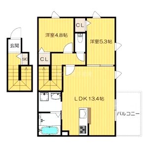 Prendre Takeharuの間取り図