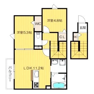 Prendre Takeharuの間取り図