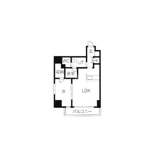 プレディアコート本町の間取り図