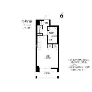 アーバネックス北浜の間取り図