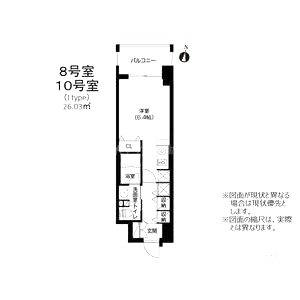 アーバネックス北浜の間取り図