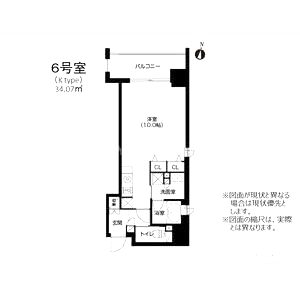 アーバネックス北浜の間取り図