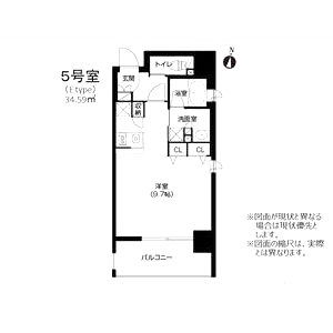 アーバネックス北浜の間取り図