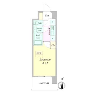 セレニテ蒲生四丁目駅前アリエの間取り図