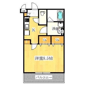 KTIレジデンス摂津富田の間取り図
