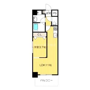 エクレレメディコ天六の間取り図