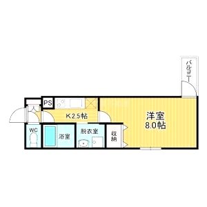 京橋フォーシーズンズの間取り図