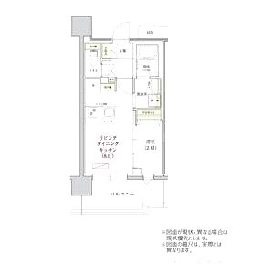 アーバネックス南堀江IIの間取り図