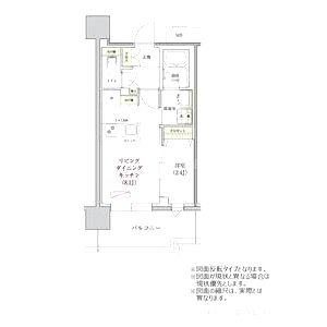 アーバネックス南堀江IIの間取り図
