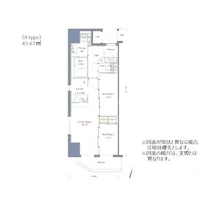 アーバネックス西本町の間取り図