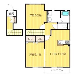 Lily Lei nagamuraの間取り図