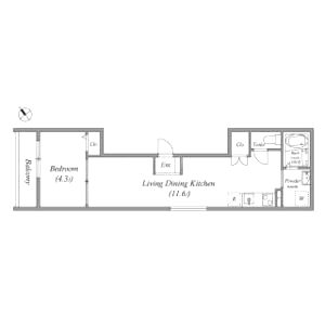 D-006の間取り図