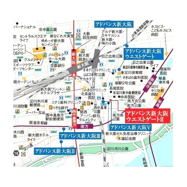 アドバンス新大阪ウエストゲートIIの外観2枚目