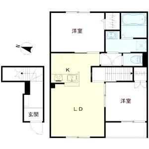 エクラン・ド・ステラの間取り図