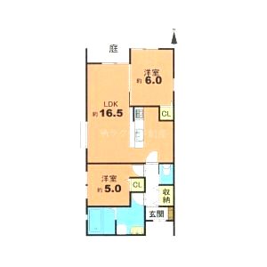 スタイルIIの間取り図