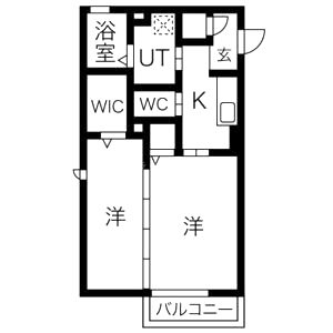 コルナゴハイツの間取り図
