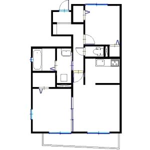 フィカーサ大久保の間取り図