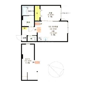 シェンリーパークの間取り図
