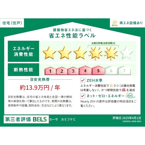 カーサ カミフケの室内写真1枚目