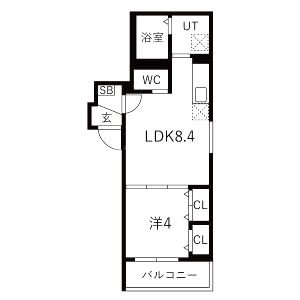 B.B.SOW 2ndの間取り図