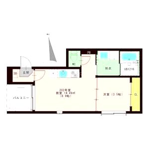 三永レジデンス京都の間取り図