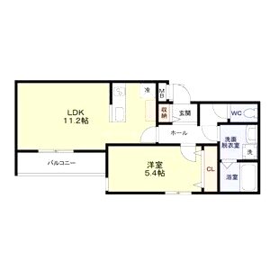 CASA CALMA野田の間取り図