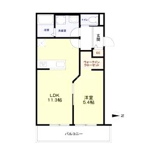 ForestMaison京都北山 EASTの間取り図