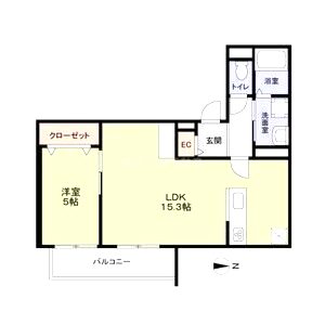 ForestMaison京都北山 EASTの間取り図