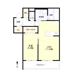 ForestMaison京都北山 EASTの間取り図