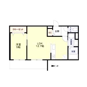 ForestMaison京都北山 EASTの間取り図