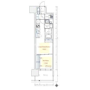 アーバネックス本町IIの間取り図